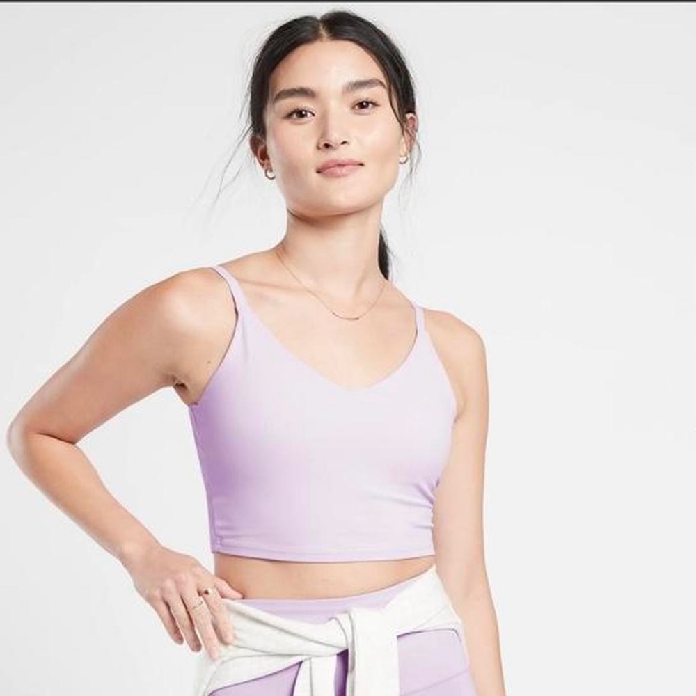 Athleta Elation V-Neck Crop A-C cup